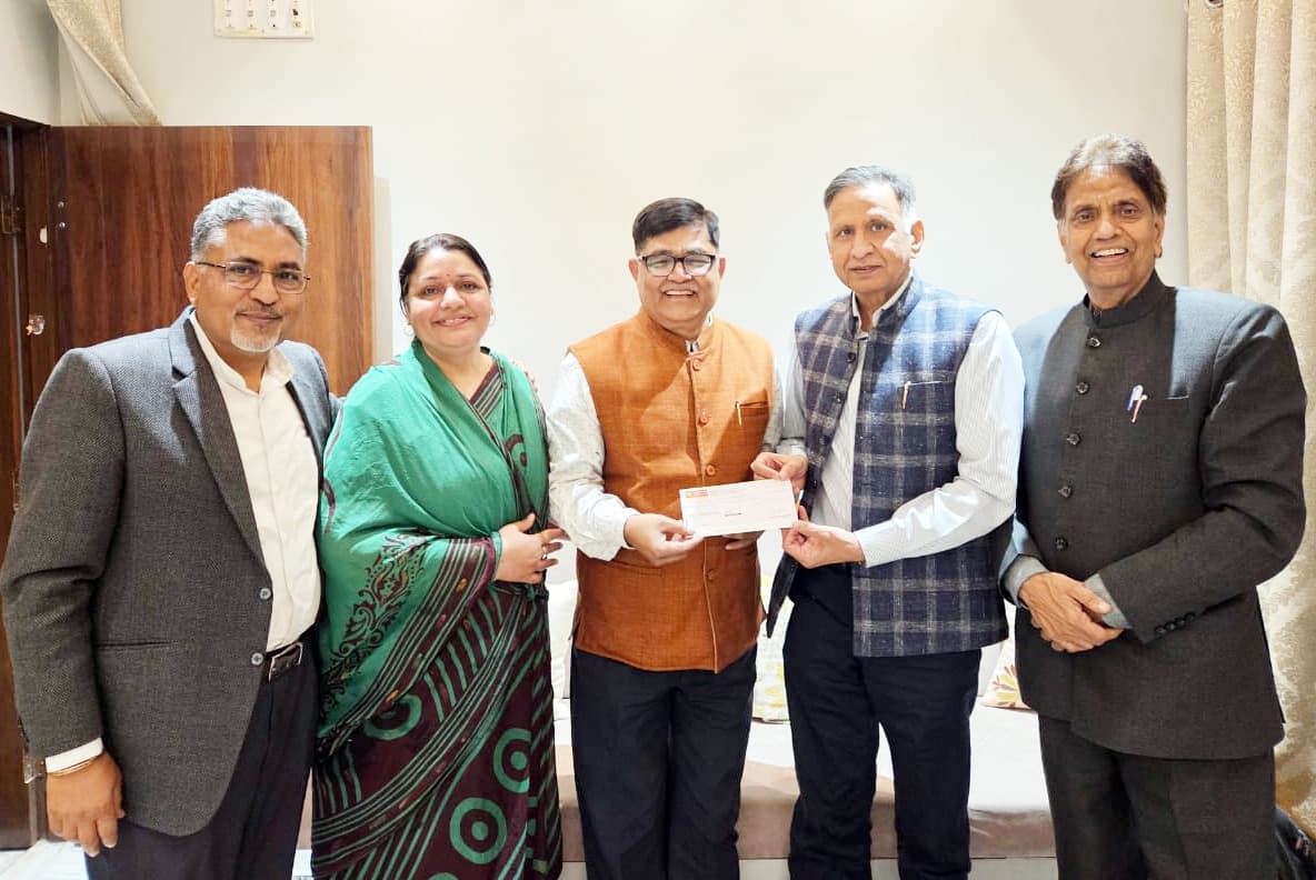 Founder Donation Cheque